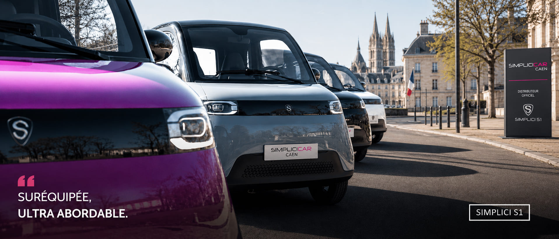 voiture sans permis à Caen Calvados