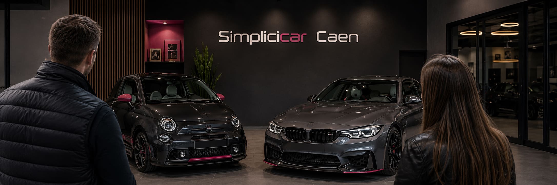 Remise des clés d'un véhicule trouvé sur commande à un client de Simplicicar Caen